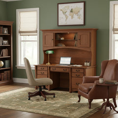 Master Desk With Hutch