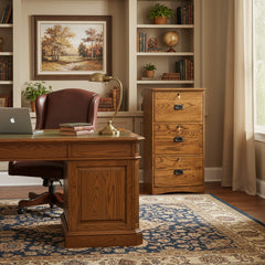 Mission 3-Drawer File Cabinet