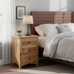 Mission 3 Drawer Night Stand
