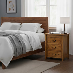 Mission 3 Drawer Nightstand (Jewelry Drawer)