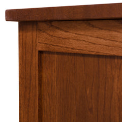 74" Mission Wedge Desk