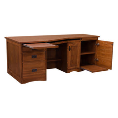 80" Mission Wedge Desk