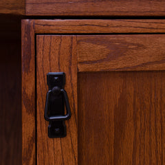 80" Mission Wedge Desk