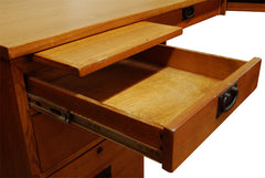 80" L-Shaped Mission Desk