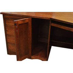 80" L-Shaped Mission Desk