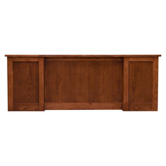 80" Mission Wedge Desk - California Mission Finish