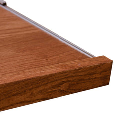 80" Mission Wedge Desk - California Mission Finish