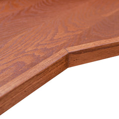 74" L-Shaped Mission Desk- No Tower Slot