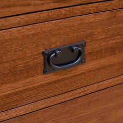 74" L-Shaped Mission Desk- No Tower Slot