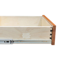 74" L-Shaped Mission Desk w/ Door