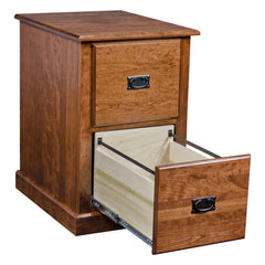 Mission 2 Drawer File Cabinet-Cherry