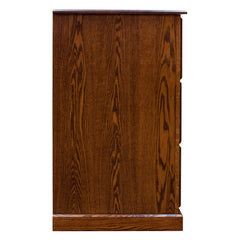 Amish Mission 3-Drawer File Cabinet, Red Oak