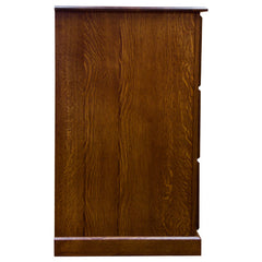 Three Drawer Amish Mission Legal File Cabinet