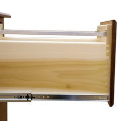 Three Drawer Amish Mission Legal File Cabinet