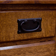 43" x 31" Amish Mission Desk