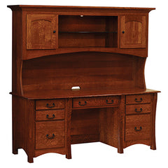 Master Desk With Hutch