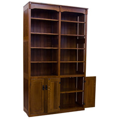 Amish Mission 48" x 84" Bookcase w/ Doors