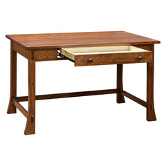 48" x 30" Amish Traditional One Drawer Desk