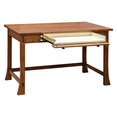 48" x 30" Amish Traditional One Drawer Desk