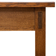 48" x 30" Amish Traditional One Drawer Desk