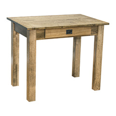 Amish Heavy 3" Legs Desk, Brown Maple