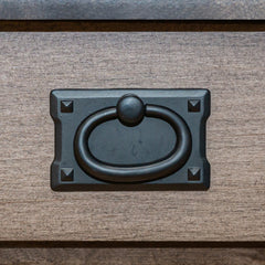 Amish Heavy 3" Legs Desk, Brown Maple Cocoa