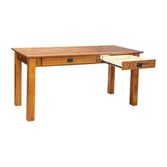 Amish Heavy 3" Legs Desk, OAK
