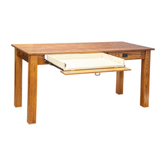 Amish Heavy 3" Legs Desk, OAK