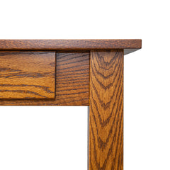 Amish Heavy 3" Legs Desk, OAK