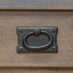 Amish Heavy 3" Legs Desk, Brown Maple 121