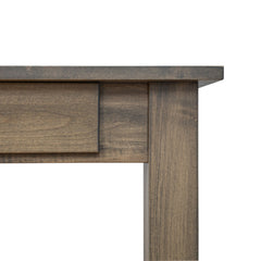 Amish Heavy 3" Legs Desk, Brown Maple 121