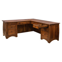 74" x 77" Aspen Desk