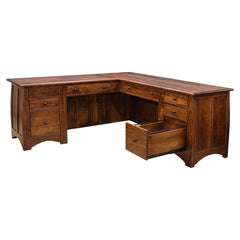 74" x 77" Aspen Desk