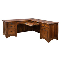 74" x 77" Aspen Desk