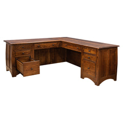 74" x 77" Aspen Desk