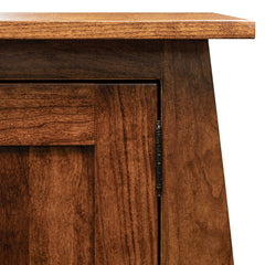 24" Aspen Bookcase W/Door