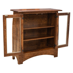 40"H Aspen Bookcase With Glass Doors