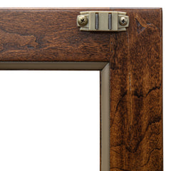 60" Aspen Bookcase With Glass Doors