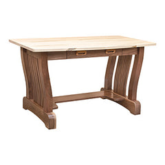 Walnut/Wormy Maple Amish Desk