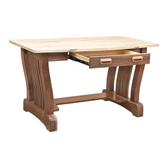 Walnut/Wormy Maple Amish Desk