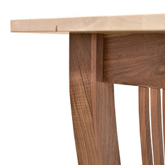 Walnut/Wormy Maple Amish Desk