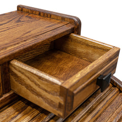 30" Mission SM Roll Top Desk