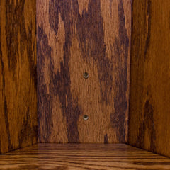 Amish Corner Bookcase