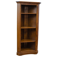 5' Amish Corner Bookcase