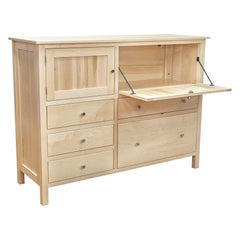 Drop Desk Dresser