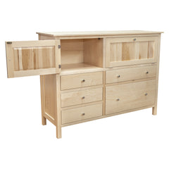 Drop Desk Dresser