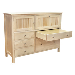 Drop Desk Dresser