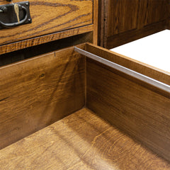 80" L-Shaped Mission Desk