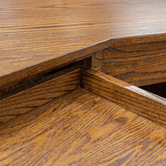 80" L-Shaped Mission Desk