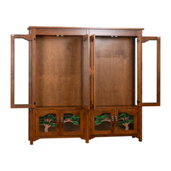 Greene & Greene Tree-Life Bookcase